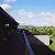 View of elevated garden from cantilevered deck.